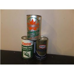 1 Quart Oil Tins