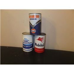 1 Quart Oil Tins