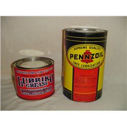 Old Grease Tins