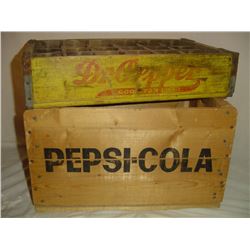 Pepsi & Dr. Pepper  Pop Crates