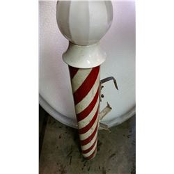 Wooden Barber Pole