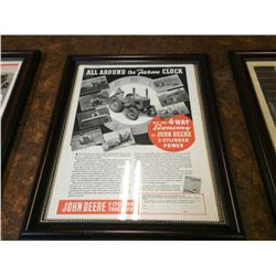 John Deere Framed Print
