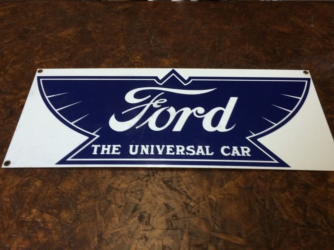 Ford Sign Bodnarus Auctioneering