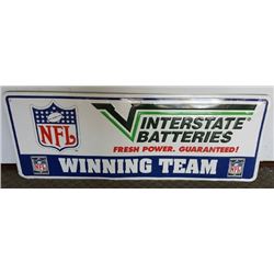 Interstate Batteries Tin Sign