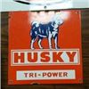 Image 1 : Husky porcelain pump sign - RARE