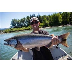 Greenwater Guide Service: Fall Chinook Fishing Trip on the Cowlitz River