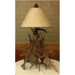 Fallow Deer Antler Table Lamp