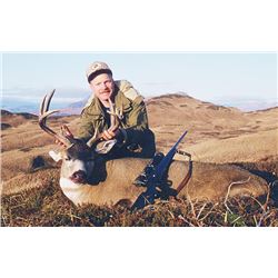 5 Day Kodiak Island Alaska Sitka Blacktail Hunt or Fishing Trip for Two