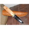 Image 1 : Big Creek Knife Works: Hand Made Maple Handled Knife by Barry Minkoff