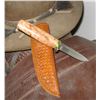 Image 2 : Big Creek Knife Works: Hand Made Maple Handled Knife by Barry Minkoff