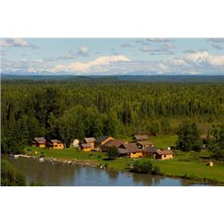 6 Day/5 Night Remote Alaska Guided Salmon Fishing Trip for One (1) Angler