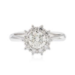 14KT White Gold 1.20ctw Diamond Ring