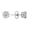 Image 2 : 14KT White Gold 1.92ctw Diamond Stud Earrings