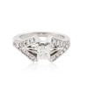 Image 1 : 14KT White Gold 1.55ctw Diamond Ring