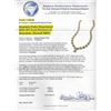 Image 8 : 14KT Yellow Gold 18.06ctw Tanzanite and Diamond Necklace