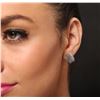 Image 1 : 14KT White Gold 1.45ctw Diamond Earrings