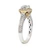 Image 8 : 18KT Two-Tone Gold 1.39ctw Diamond Ring