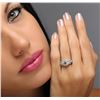 Image 3 : 18KT White Gold 2.13ctw Diamond Ring
