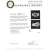 Image 8 : 14KT White Gold 1.44ct Tanzanite and Diamond Ring
