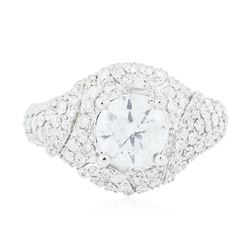 14KT White Gold 2.39ctw Diamond Ring