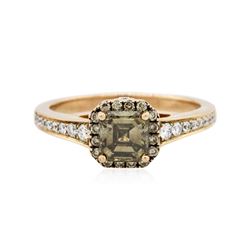 14KT Rose Gold 1.45ctw Diamond Ring