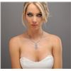 Image 2 : 14KT White Gold 4.81ctw Diamond Necklace