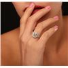 Image 2 : 18KT White Gold 1.21ctw Diamond Ring