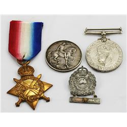 Miscellaneous WWI-WWII medals (4)