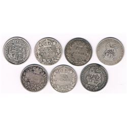 Nice selection of British Sixpences (7)