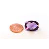 Image 2 : 22 ct & up Amethyst Faceted Cushion Cut ctw 22.27