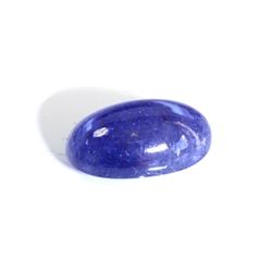 18 ct & up Cabuchon Tanzanite Oval Shaped (18.05)