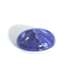 12 ct & up Cabuchon Tanzanite Oval Shaped (12.12)