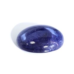 34 ct & up Cabuchon Tanzanite Oval Shaped (34.44)