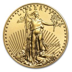 2014 1/10 oz Gold American Eagle BU