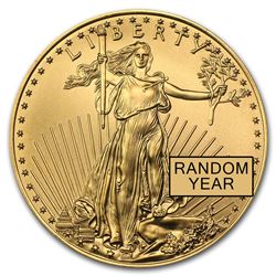 1/4 oz Gold American Eagle BU (Random Year)