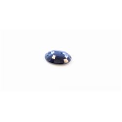 9 ct & up Natural Blue Sapphire Oval Shaped ctw 9.08