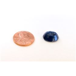 11 ct & up Natural Blue Sapphire Oval Shaped ctw 11.14