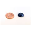 Image 1 : 11 ct & up Natural Blue Sapphire Oval Shaped ctw 11.14