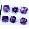 Image 2 : 26.78 ct Amethyst Cushion Cut 6Pcs