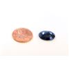 Image 1 : 8 ct & up Natural Blue Sapphire Oval Shaped ctw 8.99