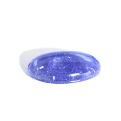 12 ct & up Cabuchon Tanzanite Oval Shaped (12.15)