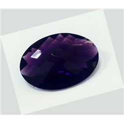 73 ct & up Amethyst Oval Shaped Loose Stone
