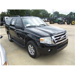 2007 FORD EXPEDITION XLT SUV, S/N 1FMFU15537LA83968, V8 GAS ENG, A/T, ODOMETER READING 201,603 MILES