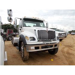 2006 INTERNATIONAL 7600 T/A TRUCK TRACTOR, S/N 1HSWXAHR46J263083, INTL DIESEL, 10 SPD TRANS, 40K REA