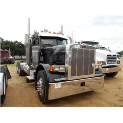 2002 PETERBILT 379 T/A TRUCK TRACTOR, S/N 1NP5LB9X02D584266, CAT C15 550 HP DIESEL ENG, 18 SPD TRANS