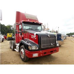 2006 INTERNATIONAL 9200i T/A TRUCK TRACTOR, S/N 2HSCESBR66C237946, C13 CAT DIESEL ENG, 10 SPD TRANS,