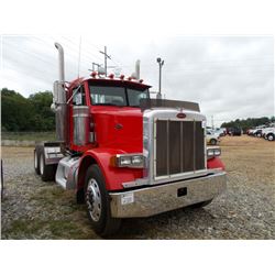 2005 PETERBILT 378 T/A TRUCK TRACTOR, S/N 1XPFDB9X35N838641, CAR C15 475HP ENG, 10 SPD TRANS, 38K RE