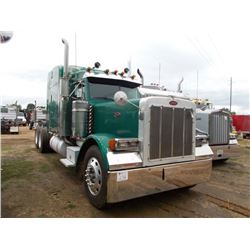 2002 PETERBILT 379 T/A TRUCK TRACTOR, S/N 1XP5DB9X42N580721, 490 HP CAT C15 ENG, 10 SPD TRANS, 38K R