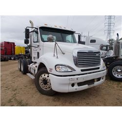 2006 FREIGHTLINER COLUMBIA T/A TRUCK TRACTOR, S/N 1FUJA6CKX6LW01207, DETROIT 60 SERIES 515 HP DIESEL