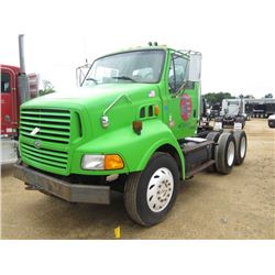 2000 STERLING T/A TRUCK TRACTOR, S/N 2FWYHCYB8YAF44784, CUMMINS DIESEL ENGINE, 10 SPD TRANS, 40K REA